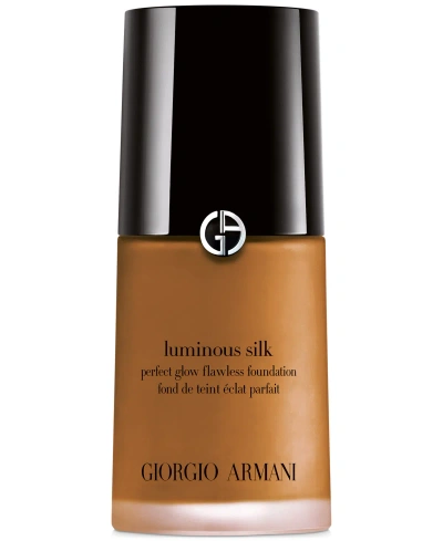 Giorgio Armani Armani Beauty Luminous Silk Natural Glow Foundation In . Very Deep With A Golden Undertone