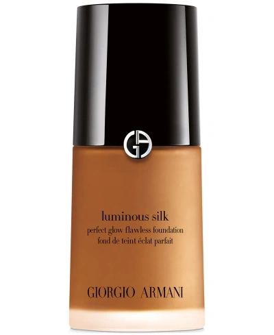 Giorgio Armani Armani Beauty Luminous Silk Natural Glow Foundation In Deep With A Golden Undertone