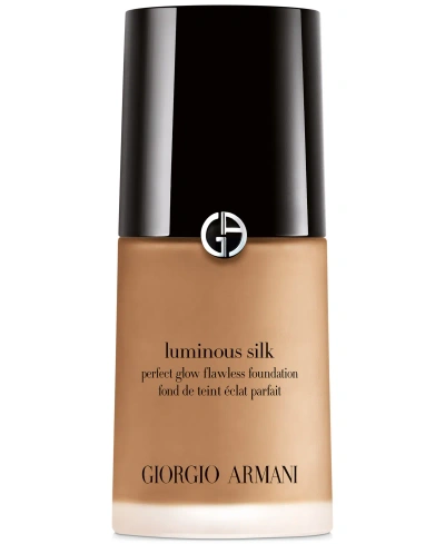 Giorgio Armani Armani Beauty Luminous Silk Natural Glow Foundation In Tan To Deep With An Olive Undertone