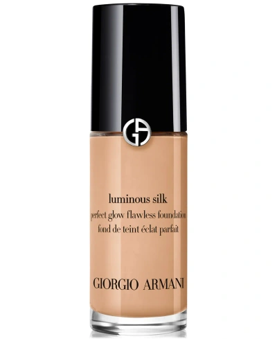 Giorgio Armani Armani Beauty Luminous Silk Natural Glow Foundation, Travel Size In . Light With A Peach Undertone