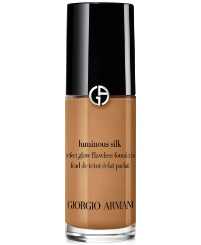 Giorgio Armani Armani Beauty Luminous Silk Natural Glow Foundation, Travel Size In . Tan To Deep With A Golden Undertone