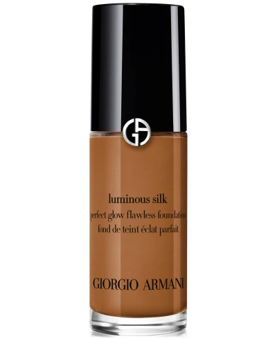Giorgio Armani Armani Beauty Luminous Silk Natural Glow Foundation, Travel Size In Deep With A Neutral Undertone