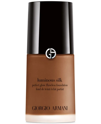 Giorgio Armani Armani Beauty Luminous Silk Natural Glow Foundation In Very Deep With An Olive Undertone