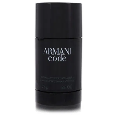 Giorgio Armani Armani Code By  Deodorant Stick 2.6 oz For Men In Multi