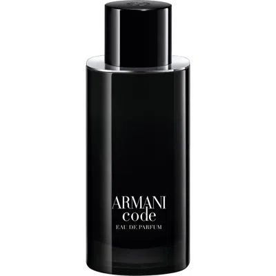 Giorgio Armani Armani Code Refillable Eau De Parfum In Regular