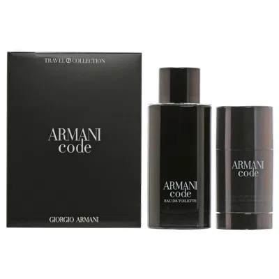 GIORGIO ARMANI ARMANI CODE SET - 4.2 OZ EDT SPRAY/ 2.6 OZ DEODORANT STICK