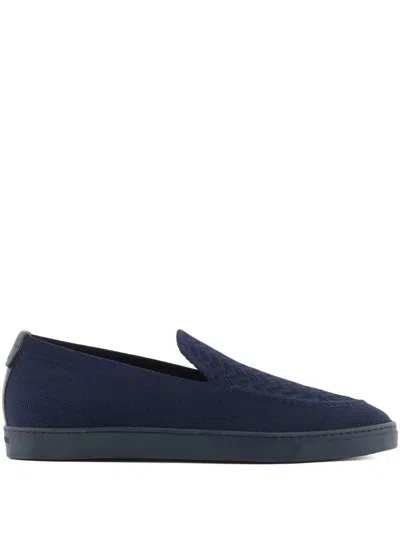 GIORGIO ARMANI ASV CHEVRON SLIPPERS