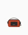 Giorgio Armani Asv Mini Crossbody Bag In Nylon And Leather
