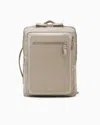 Giorgio Armani Asv Nylon And Pebbled-leather Backpack