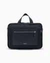 Giorgio Armani Asv Pebbled-leather And Nylon Briefcase