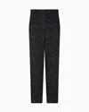 Giorgio Armani Asv Printed Cupro Flat-front Trousers