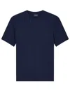 Giorgio Armani Asv Stretch Viscose And Cashmere Blend Crew Neck T-shirt