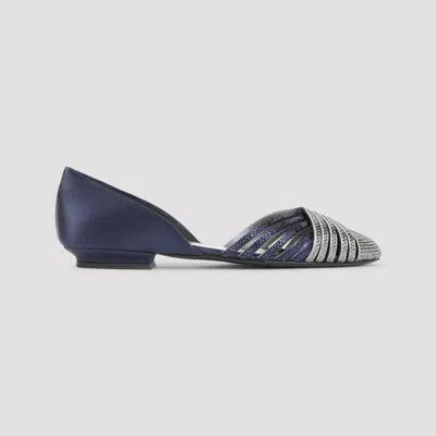 GIORGIO ARMANI VISCOSE BALLERINAS