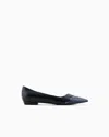 Giorgio Armani Ballet Flats In Blue