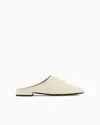 Giorgio Armani Ballet Flats In White