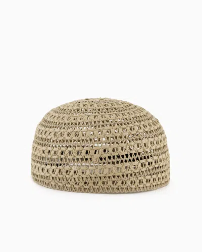 Giorgio Armani Beanies In Beige