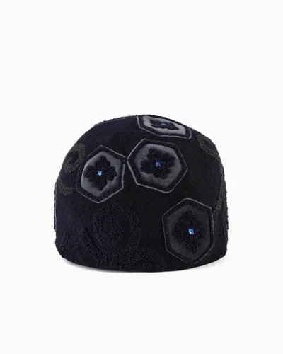 Giorgio Armani Beanies In Blue