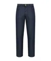 Giorgio Armani Belt-loop Casual Pants In Black