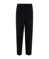 Giorgio Armani Belt-loop Casual Pants In Black
