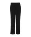 Giorgio Armani Belt Ring Casual Pants In Black