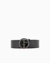 Giorgio Armani Belts In Black