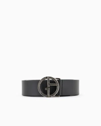 Giorgio Armani Belts In Black
