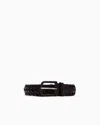 Giorgio Armani Belts In Black