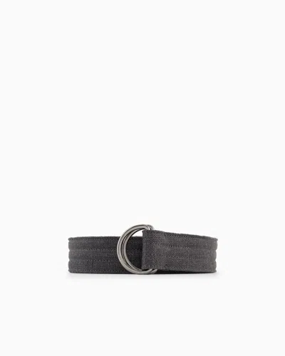 Giorgio Armani Belts In Gray