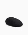 Giorgio Armani Béret En Tissu De Cachemire In Black