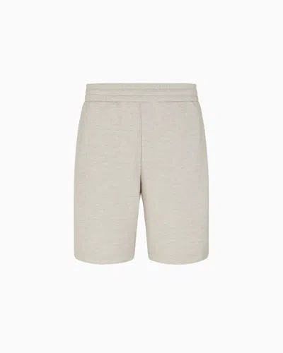 Giorgio Armani Bermuda Shorts In Neutral