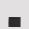 Giorgio Armani Bi-fold Wallet Unica In Nero
