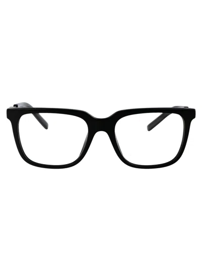 Giorgio Armani Black Acetate Optical Glasses