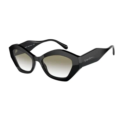 Giorgio Armani Black Acetate Sunglasses
