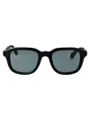 Giorgio Armani Black Acetate Sunglasses In Black