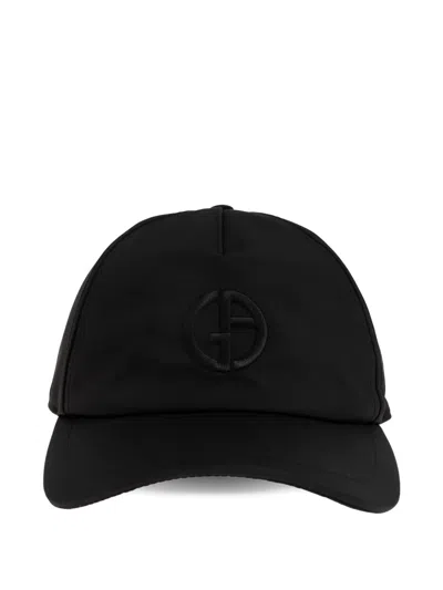 Giorgio Armani Black Baseball Cap