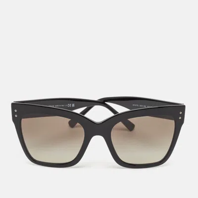 Pre-owned Giorgio Armani Black Gradient Ar8175 Square Sunglasses