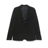 Giorgio Armani Silk Buttoned Blazer