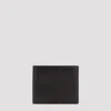 Giorgio Armani Bi-fold Wallet Unica In Black