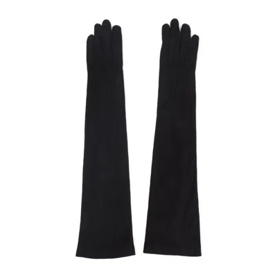 Giorgio Armani Black Lamb Leather Gloves