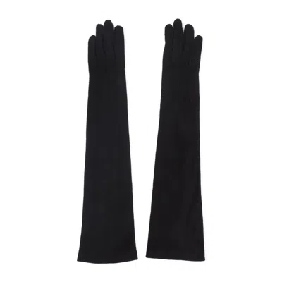 Giorgio Armani Black Lamb Leather Gloves