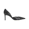 Giorgio Armani 105 Nappa Leather Pumps In Black