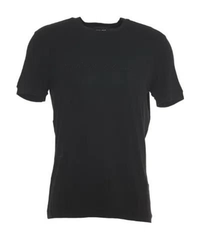 Giorgio Armani Black Logo Detail T-shirt