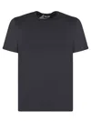 GIORGIO ARMANI BLACK LOGO T-SHIRT