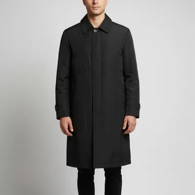 Pre-owned Giorgio Armani Black Nylon Button Front Jacket Xl