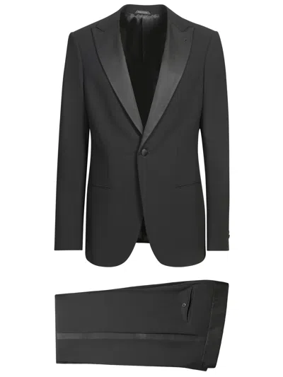 GIORGIO ARMANI BLACK SLIM FIT TUXEDO