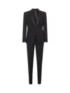 Giorgio Armani Virgin Wool-silk 2-piece Soho Tuxedo In Black