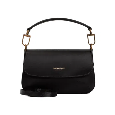 Giorgio Armani Black Viscose Handbag For Women