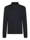 Giorgio Armani Black Wool Shirt In Negro