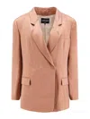 Giorgio Armani Viscose And Cupro With Silk Lining