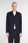 Giorgio Armani Blazer In Blue Wool